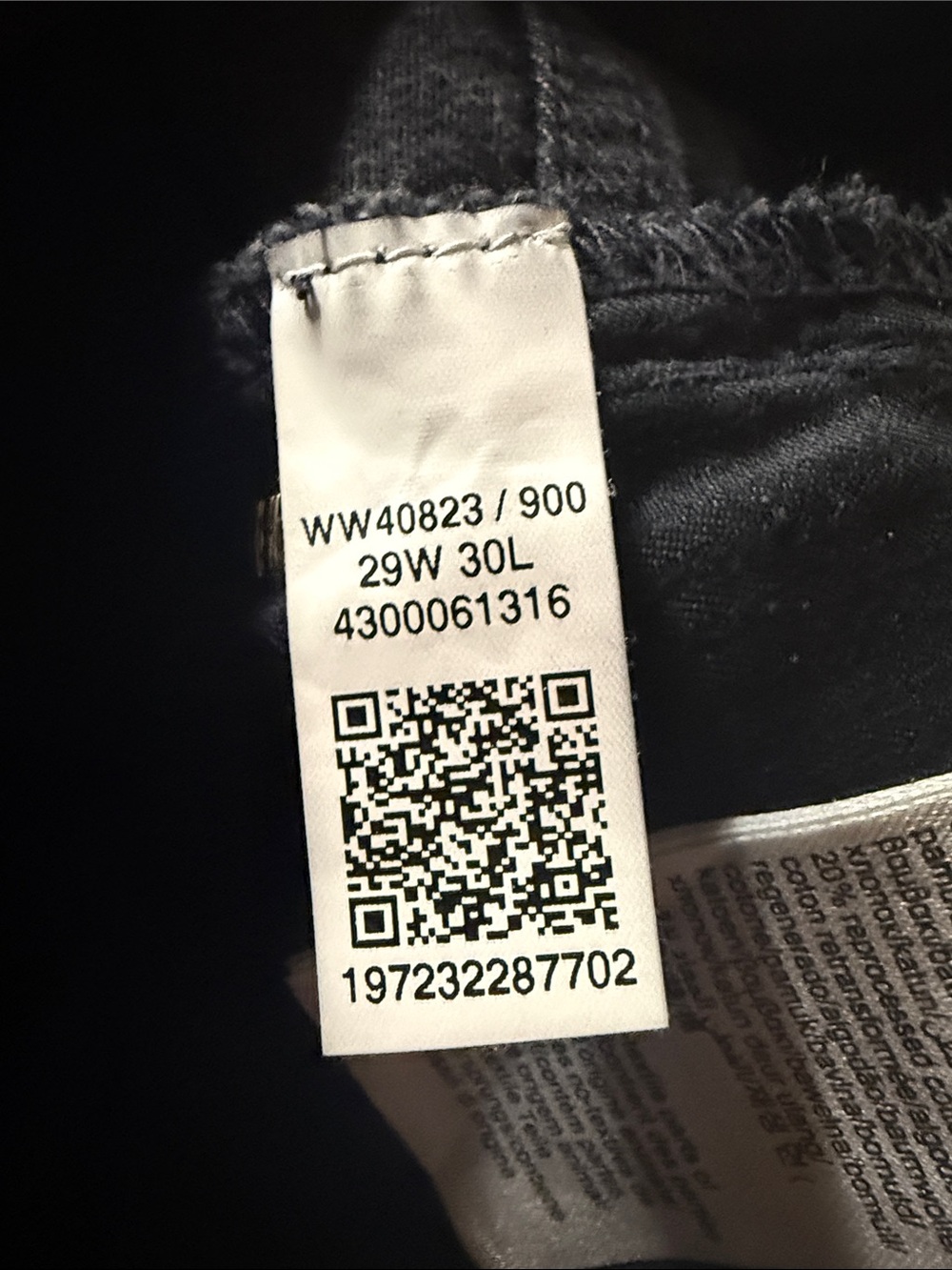 Womens Black Wide-Leg Jeans - Picture 5 of 5